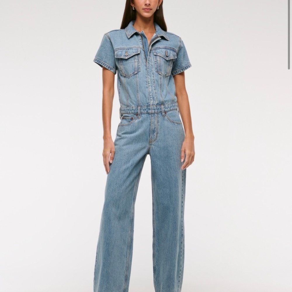 Abercrombie Denim Jumpsuit MShort